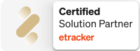 etracker Certified Solution Partner Badge